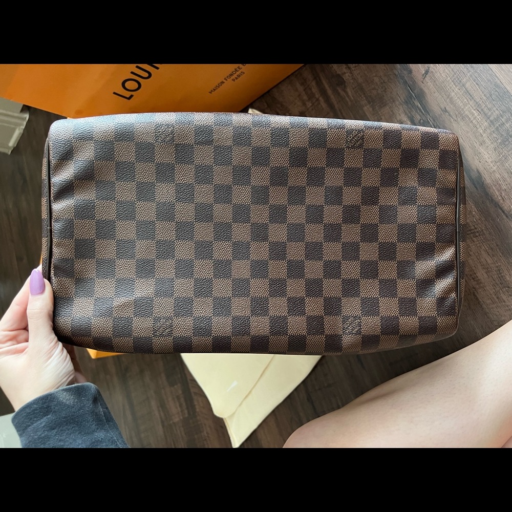 Louis Vuitton Speedy 35 Damier Ebene - Picture 9 of 11